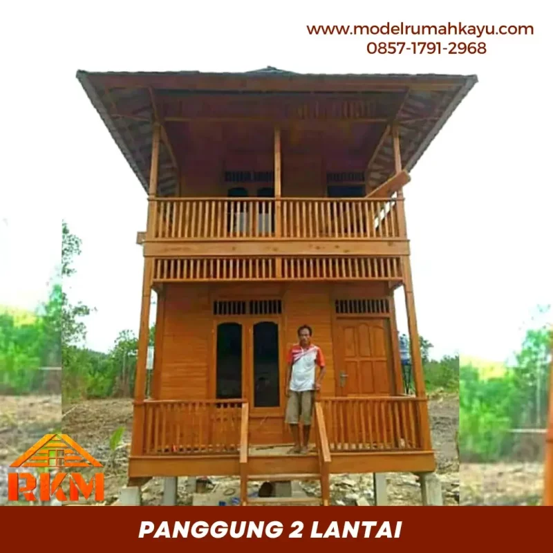 Rumah Panggung 2 Lantai