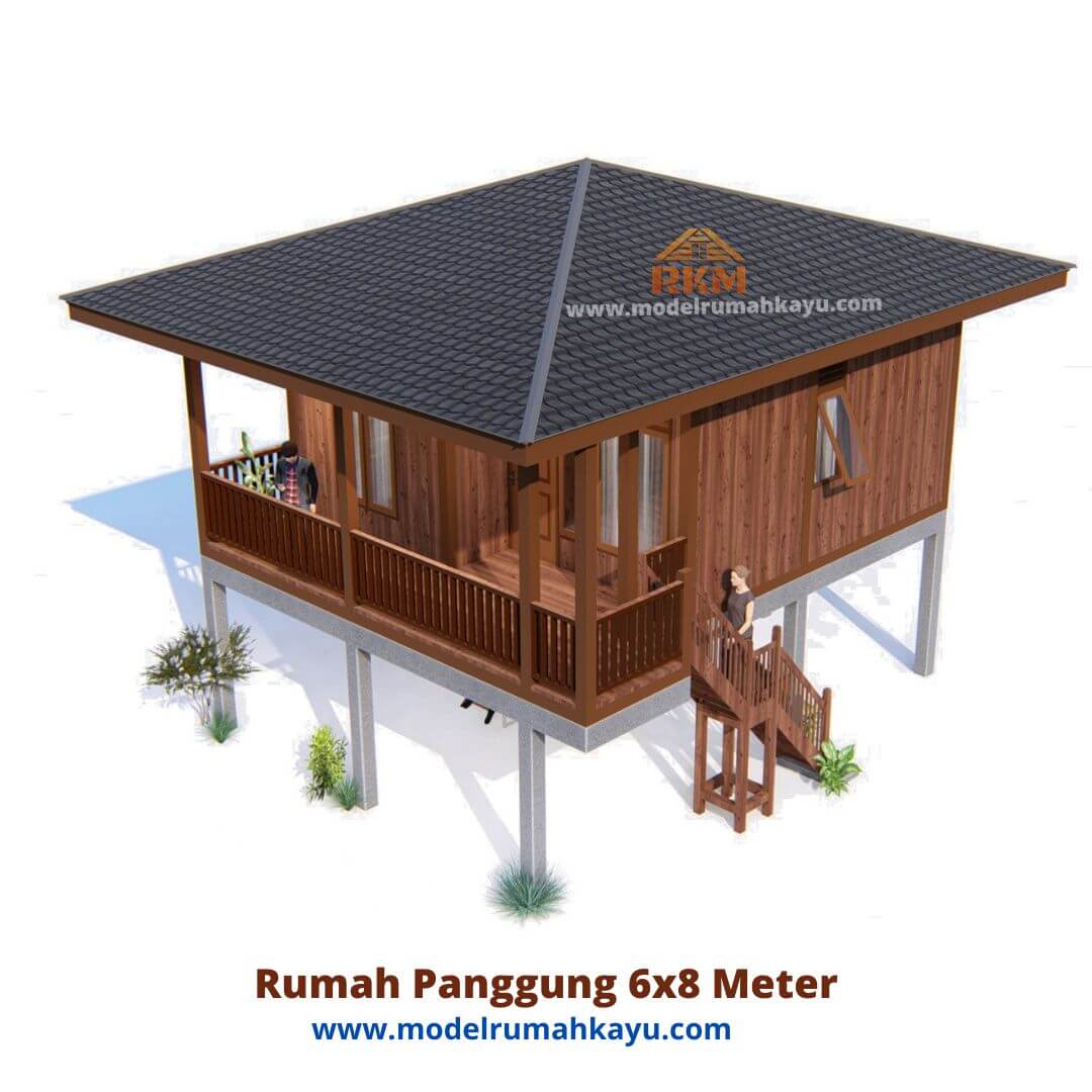 Rumah Panggung Modern Minimalis - Rumah Panggung Kayu Rumah Kayu