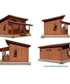 Model Rumah Kayu Sederhana