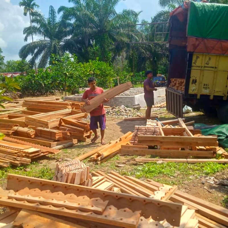 Pemesanan Rumah Kayu Minimalis